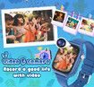 4G Smart Watch Kids LBS GPS Location WIFI Video Call SOS Child Smartwatch HD Camera Monitor Tracker Photo Viewing Phone Watch Col.Purple
