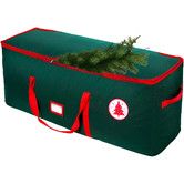 Christmas Tree Storage Bag Durable Handles Dual Zipper Waterproof Tear Proof Holiday Xmas 122x38x50cm