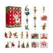 Christmas Advent Calendar 2024, Christmas Countdown Calendar with 24 Collectible Advent Calendar for Kids Toddler Men Women Teens Boy Girls,Xmas Vacation Gifts Idea, B