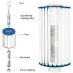 Spa Mineral Sticks for Hot Tub,Spa Silver Ion Cartridge for Spa Hot Tub,3 Pack