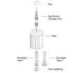 Hot Springs Silver Ion Cartridge - Spa Mineral Sticks for Hot Tub,Spa Silver Ion Cartridge for Spa Hot Tub,1Pcs