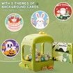 Claw Machine for Kids Boys, Mini Arcade Candy Vending Machine, Coin, Countdown, Interactive Cheer, Fidget Stuff Prizes Refill, Egg Grabber Machine Dispenser, Party Toys Gifts for Girls Boys