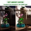 Insect Collection Dragonfly Building Set with Music Display Box Bouquet Set for Kids 8+ Office Home Decor DIY Blocks Toy