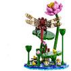 Insect Collection Dragonfly Building Set with Music Display Box Bouquet Set for Kids 8+ Office Home Decor DIY Blocks Toy