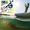 Portable Telescopic Fishing Rod and Reel Combo Kit with Fishing Reel Tackle Box for Boys, Girls, Youth (Blue)