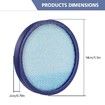 4 Pack 304087001 Filters Compatible with Hoover WindTunnel Upright Vacuum Cleaner UH71250 UH72630 UH72625 UH72615 UH71012 UH70605 UH71214