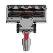LED Motorhead Compatible with Dyson V7 V8 V10 V11 V15 Vacuum Floor Attachment with Turbo Bristle Roller and LED Lights for Hardwood and Carpet