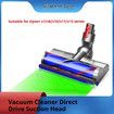 LED Motorhead Dyson Replacement V7 V8 V10 V11 V15 Soft Roller Green Dust Detection Power Brush Vacuum Attachment
