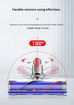 LED Motorhead Dyson Replacement V7 V8 V10 V11 V15 Soft Roller Green Dust Detection Power Brush Vacuum Attachment