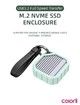 SSD Drive Enclosure 10Gbps USB-C 3.1 Laptop iPhone 15 Pro iPad 2230mm External USB 3.2 Gen 2 10Gbps