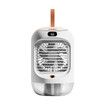 Portable Evaporative Air Cooler Fan, 3 Speed Mini Air Conditioner, Rechargeable with Night Light,for Office, Bedroom (White)