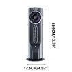 Tower Fan, Bladeless Desk Fan with 6 Speeds, Quiet Cooling, USB Plug-in Compact and Portable, Ideal for Bedroom, Home Office (Grey)