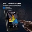 64gb Portable Mp3 Music Player, Full Touch Screen Music Player With Built In High-Definition Speaker, Fm Radio, Voice Recorder, Ebook, Mini Design For Easy Carrying, Support Video Playback, Ideal For Sports And Travel