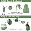 Portable Pop up Privacy Tent, Outdoor Camping Shower Tent with Carry Bag, Camp Toilet Changing Room for Hiking Picnic Fishing Beach