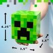 1cm Green Minecraft Light with Creeper Sounds - Battery Operated, Uses 2 AAA