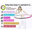 Detachable and Size Adjustable Weighted Hoola Hoop for Fitness: Fun Way to Lose Weight, Burn Fat