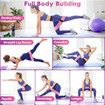 Resistance Exercise Booty Bands (3 levels) for Toning Legs and Building a Stronger Butt