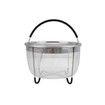 Essential Steamer Basket for 6 Qt Instant Pots - Premium Stainless Steel Insert with Handle for Effortless Steaming