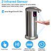 Touchless Infrared Motion Sensor Automatic Soap Dispenser: High Capacity, Waterproof, and Adjustable for Any Space