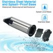 Touchless Infrared Motion Sensor Automatic Soap Dispenser: High Capacity, Waterproof, and Adjustable for Any Space