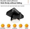Adjustable Powerful 150W 24V Heating/Cooling Fan for Cars,Quick Demister Defroster