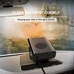 Adjustable Powerful 150W 24V Heating/Cooling Fan for Cars,Quick Demister Defroster