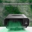 Adjustable Powerful 150W 24V Heating/Cooling Fan for Cars,Quick Demister Defroster