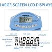 Easy-to-read Digital Hand Dynamometer with 198 Lb / 90 Kg Capacity Measure Your Grip Strength Accurately(Blue)