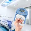 Easy-to-read Digital Hand Dynamometer with 198 Lb / 90 Kg Capacity Measure Your Grip Strength Accurately(Blue)