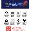 Premium Radar Detector for Cars: Long-Range Detection, Voice Alerts, and Traffic Ticket Protection (Sleek Red)