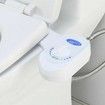 Luxury Bidet Attachment with Adjustable Spray and Pressure for Enhanced Comfort