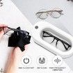 Ultrasonic Glasses Cleaner and Jewelry with Contact Lens Storage Case