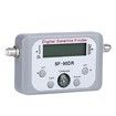 Digital Signal Finder Meter for Dish Network, DirecTV, and FTA-White