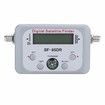 Digital Signal Finder Meter for Dish Network, DirecTV, and FTA-White