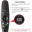 Magic Voice Remote Replacement for LG Smart TVs (AKB75855501, AN-MR20GA, AN-MR19BA