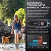 Rechargeable Ultrasonic Dog Bark Deterrent: 33ft Remote with LED Flashlight for Indoor and Outdoor Use