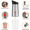 Rechargeable Electric Salt and Pepper Grinder with USB Gravity: Grind Effortlessly with Battery Power