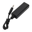 Ground Loop Noise Isolator for Car and Home Audio with 3.5mm Cable (Black)