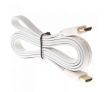 1.5m/5ft 1080P 3D Flat HDMI Cable 1.4 for HDTV XBOX PS3