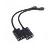 HDMI DVI Extender Extension 1080P Cat5e Cat6 Repeater Cable up to 30M