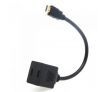 25CM HDMI Male to 2 HDMI Female Y Splitter Adapter Cable for Plasma Digital TV LCD