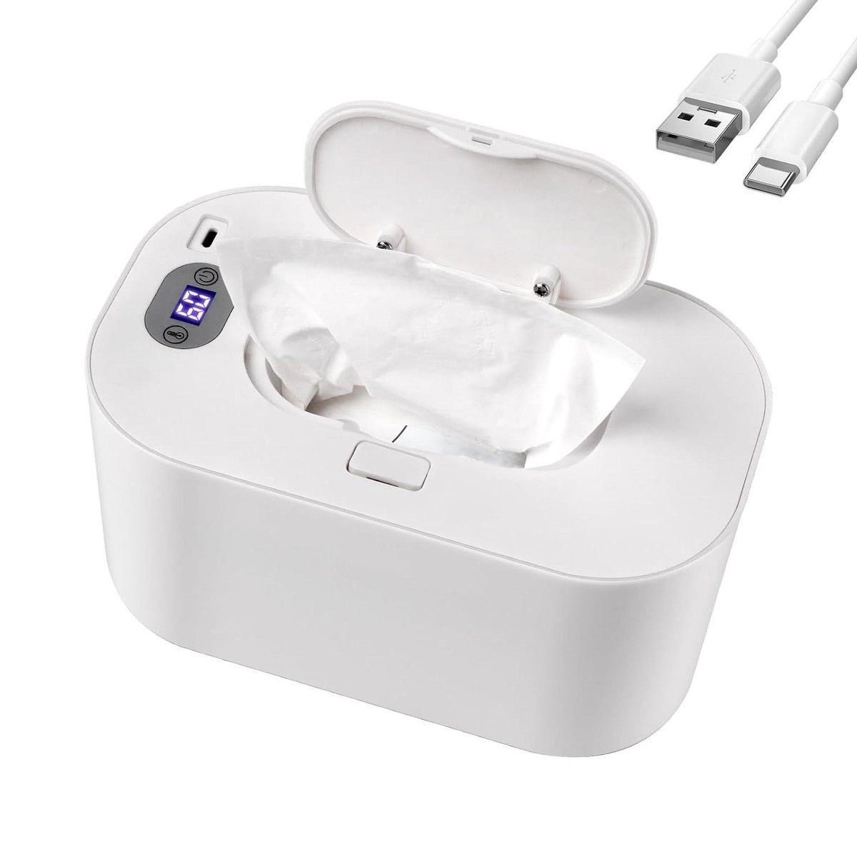 5 Modes Temperature-Controlled Diaper Wipe Warmer and Dispenser for Easy Diaper Changes,Soothing Comfort for Little Ones