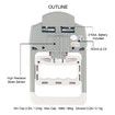 Digital Hand Dynamometer for Accurate Strength Assessment Auto Capturing 198 Lbs / 90 Kgs