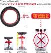 Replacement Dyson Dust Bin Top Fixed Sealing Ring for Models V11 V15 SV14 SV15 SV22 Vacuum Cleaner,seamlessly fit ensuring a secure and leak-proof seal