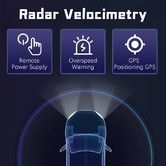 Radar Detector with Voice Speed Alerts and 360° Detection for Vehicle Real-Time Alarm Easy to Install