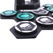 Portable Electronic Drum Set: 9-Pad Digital Drum Kit with Roll-Up Pad and Built-in Speakers for All Ages