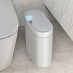 2.5 Gallon Bathroom Trash Can,Automatic Motion Sensor Garbage Bin with Lid for Hands-Free Waste Disposal