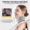 Anti-Snoring Neck Support for Sleep Pressure Relief - Maintains Stable Alignment for 45-52 CM Neck