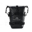 8L Waterproof Motorcycle Tail Bag Keep Belongings Dry and Secure on Your Rides (Black)