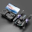 Foldable 4K/6K HD Camera Drone Quadcopter with 2.4G, WIFI, FPV, 18mins Flight Time, Brushless